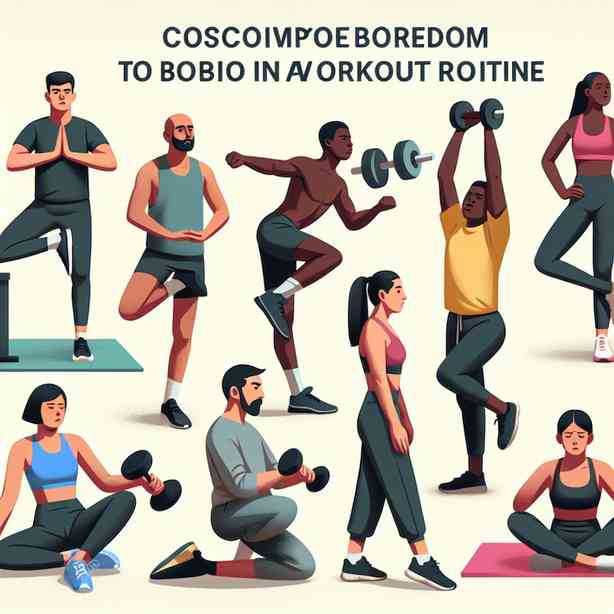운동 루틴에 지루함이 느껴질 때 극복하는 법