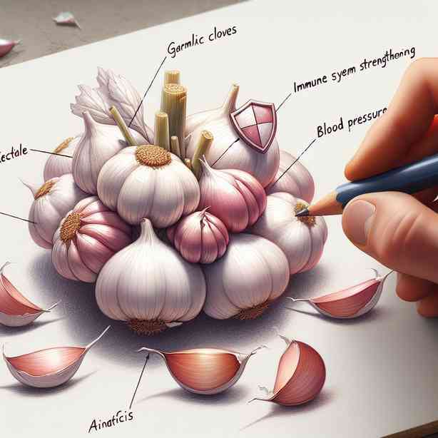 마늘 효능, 면역력 강화와 혈압 조절 효과