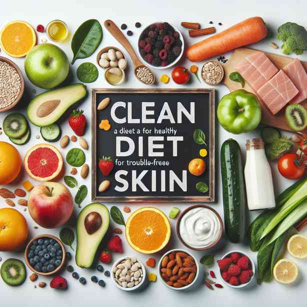 피부 트러블 없는 깨끗한 식단 관리