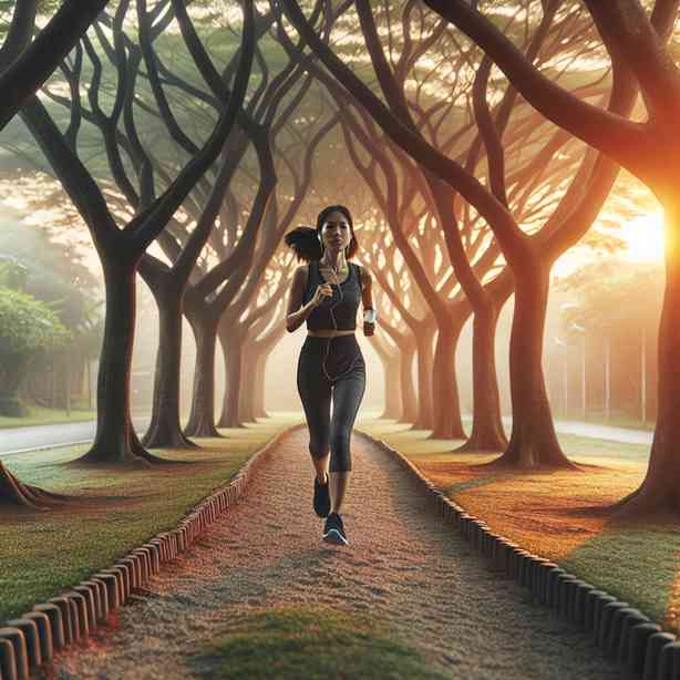 러닝 유산소운동으로 아침 다이어트 습관 만들기