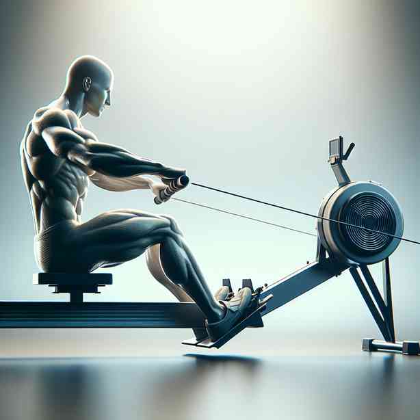 로잉머신 전신운동으로 코어와 팔근육 동시에 자극하기