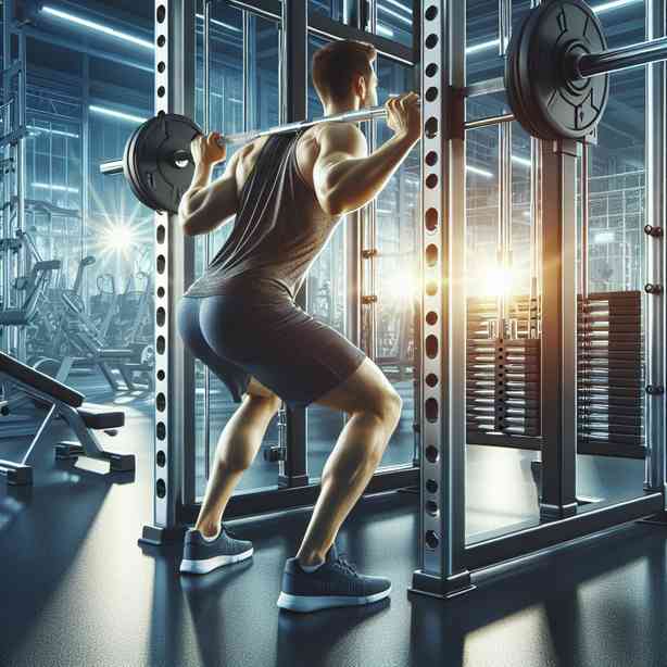 스미스머신 스쿼트로 하체 근력 완벽 강화