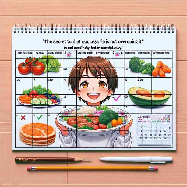 다이어트 성공의 비결은 무리하지 않는 꾸준함에 있다 다이어트 성공의 비결은 무리하지 않는 꾸준함에 있다