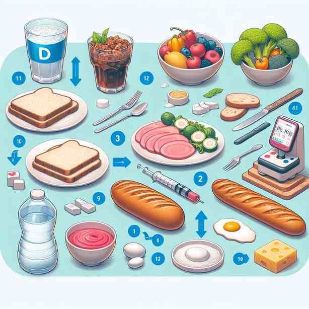 혈당 스파이크를 막는 식사 순서 요령