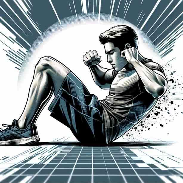 크런치보다 코어를 더 단단하게 만드는 브이업 운동