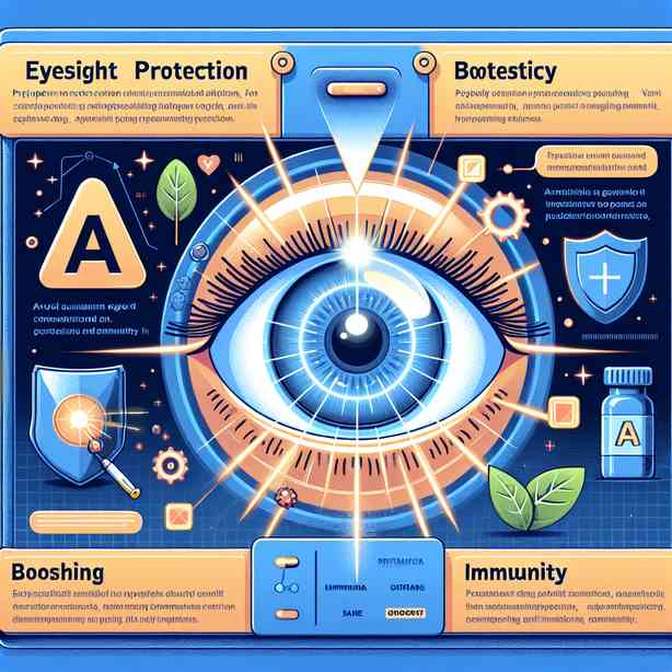 비타민A 효능, 시력 보호와 면역력 강화 비타민A 효능, 시력 보호와 면역력 강화