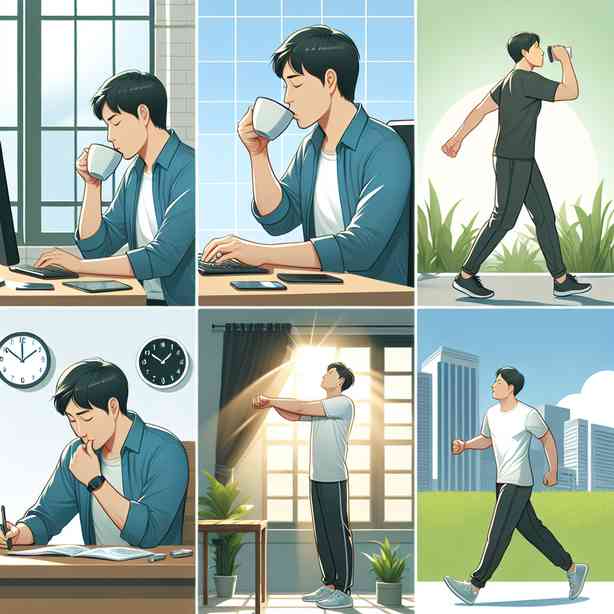 낮에 졸음을 줄이는 루틴 관리법 낮에 졸음을 줄이는 루틴 관리법