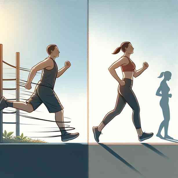 살 빠지는 몸과 안 빠지는 몸의 운동 차이