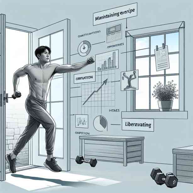 운동 루틴을 포기하지 않게 만드는 동기관리법