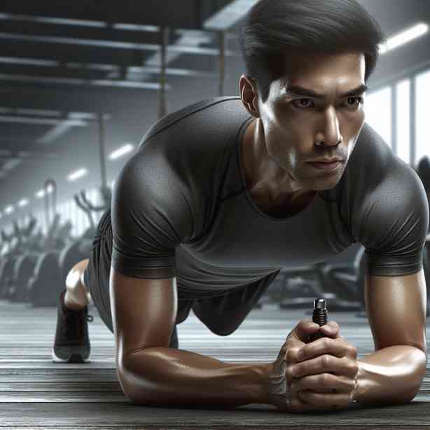 플랭크 운동을 오래 유지하기 위한 호흡의 기술