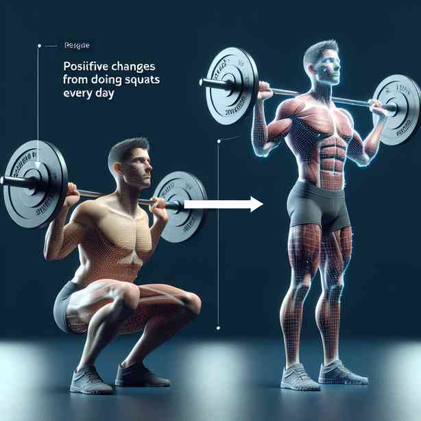 스쿼트를 매일 하면 생기는 긍정적 변화 스쿼트를 매일 하면 생기는 긍정적 변화