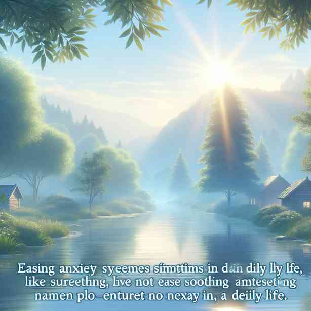 불안장애 증상과 일상 속에서 완화하는 방법 불안장애 증상과 일상 속에서 완화하는 방법