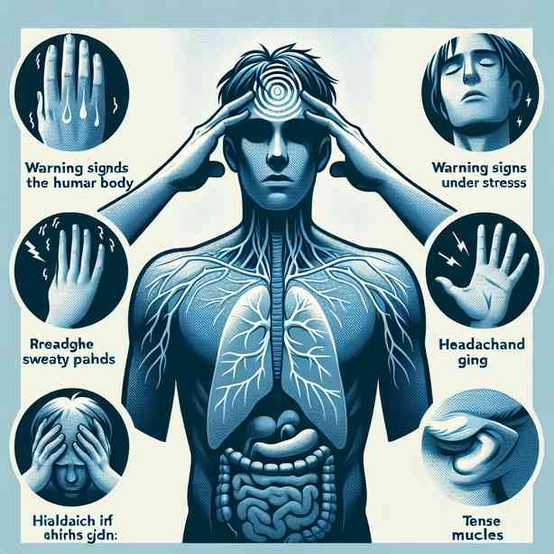 스트레스 받을 때 몸이 보내는 경고 신호 스트레스 받을 때 몸이 보내는 경고 신호