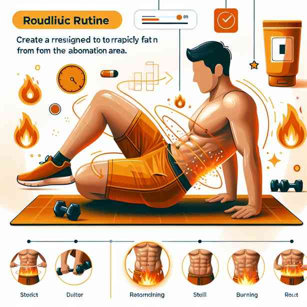 복부 중심으로 지방을 빠르게 태우는 루틴 설계