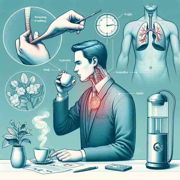 기관지염 증상 완화, 기침이 멈추지 않을 때 대처법