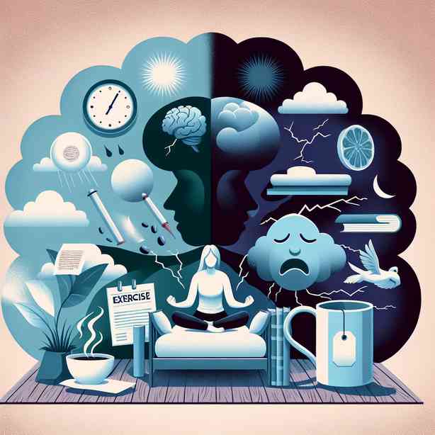 스트레스성 불면증의 원인과 완화 전략 스트레스성 불면증의 원인과 완화 전략