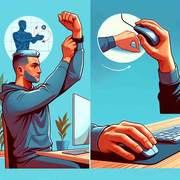 손목터널증후군 예방 스트레칭과 마우스 사용 요령 손목터널증후군 예방 스트레칭과 마우스 사용 요령