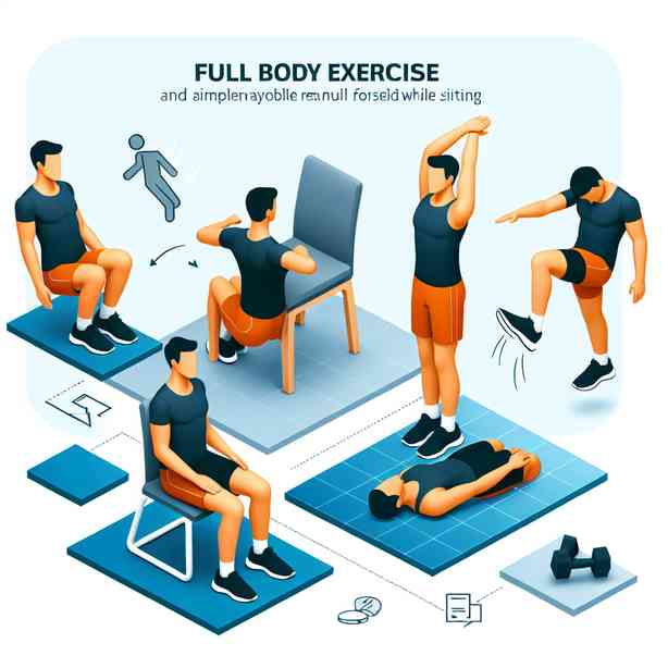 앉아서 할 수 있는 간단한 전신운동 루틴 앉아서 할 수 있는 간단한 전신운동 루틴