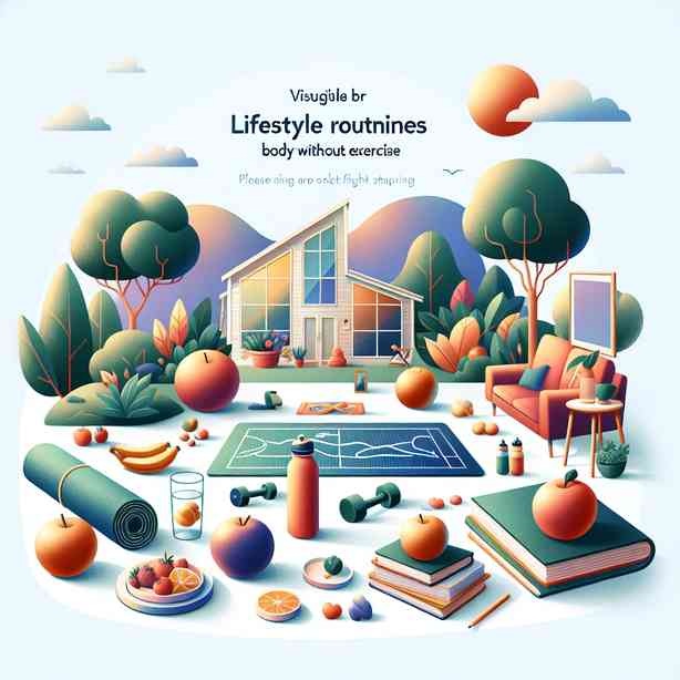 운동 없이도 체형 교정 가능한 생활 루틴