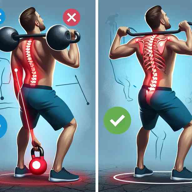 케틀벨스윙 중 허리가 아픈 이유와 올바른 자세 교정 케틀벨스윙 중 허리가 아픈 이유와 올바른 자세 교정