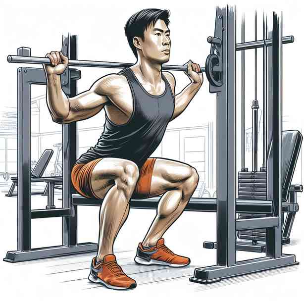 불가리안 스플릿 스쿼트 중 균형 잡는 방법