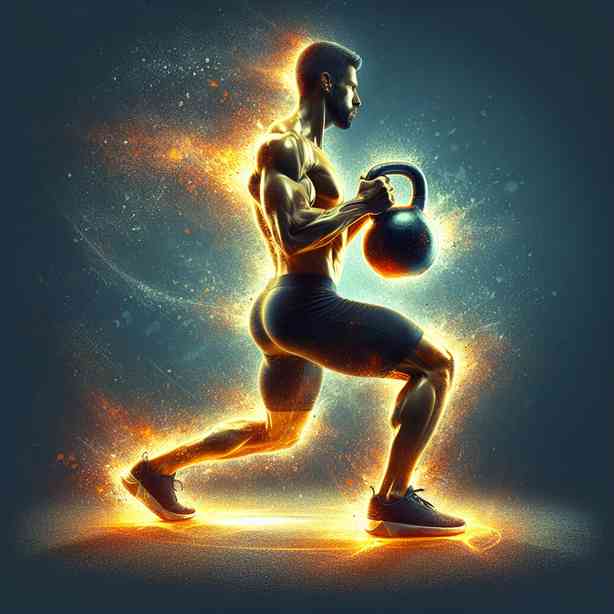 케틀벨스윙 전신 다이어트 루틴으로 칼로리 폭발 소모