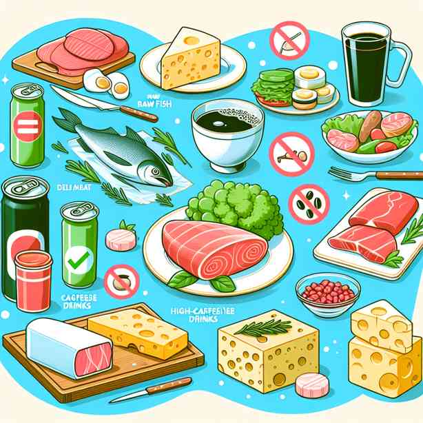 임신 중 피해야 할 음식 리스트