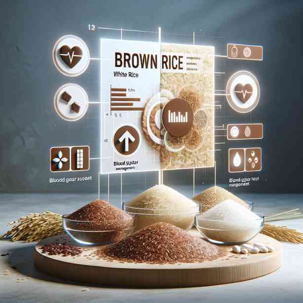현미 효능, 백미보다 풍부한 영양과 혈당 관리