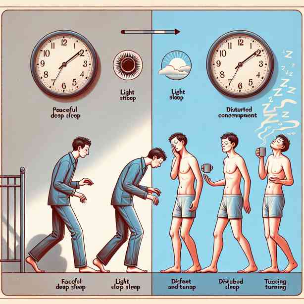 커피를 마시는 시간에 따라 달라지는 수면 질