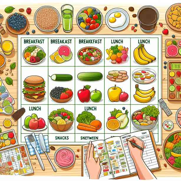 하루 식단 조절만으로 가능한 다이어트 유지법