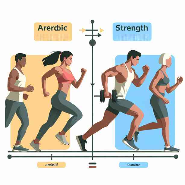 유산소와 근력운동의 황금비율 조합 찾기 유산소와 근력운동의 황금비율 조합 찾기
