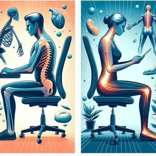 앉은 자세가 건강에 미치는 영향과 바른 자세 유지법 앉은 자세가 건강에 미치는 영향과 바른 자세 유지법