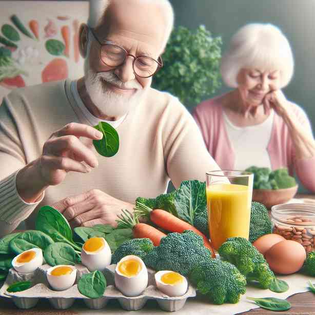 노년기 시력 저하 예방을 위한 루테인 섭취법