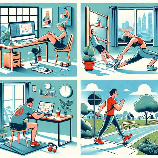 하루 루틴 안에 자연스럽게 운동을 녹이는 요령