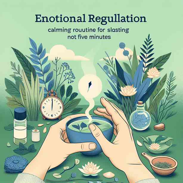 감정 기복이 심할 때 마음을 다스리는 5분 루틴