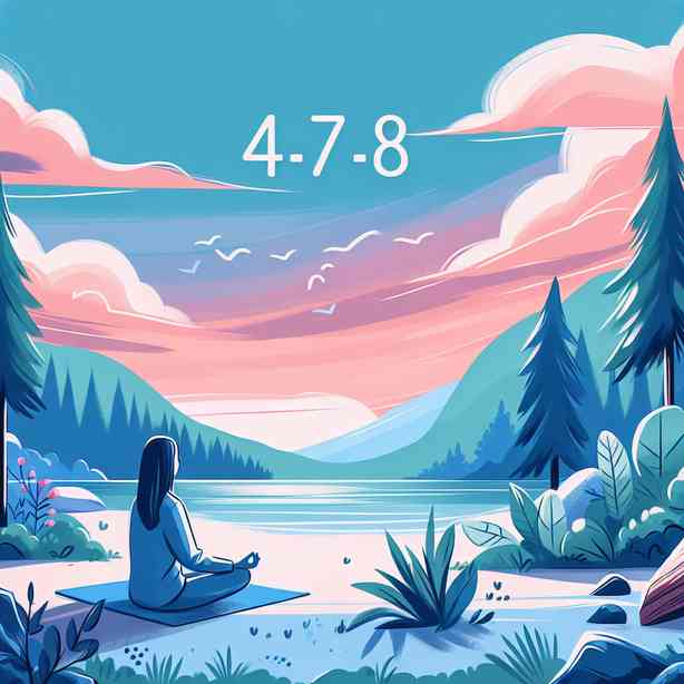 긴장을 완화하는 4-7-8 호흡법의 효과