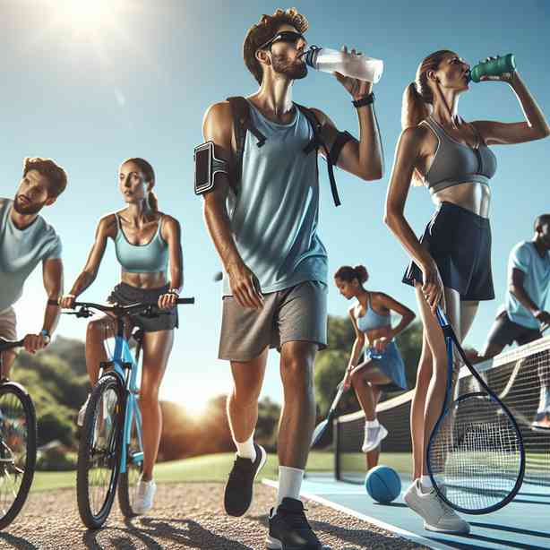 여름철 운동 시 탈수를 방지하는 수분관리