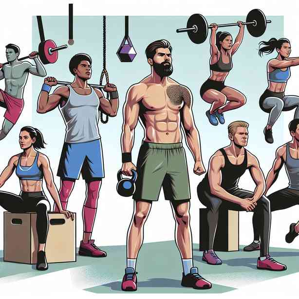 크로스핏 다이어트 루틴으로 단기간 전신 체력 키우기