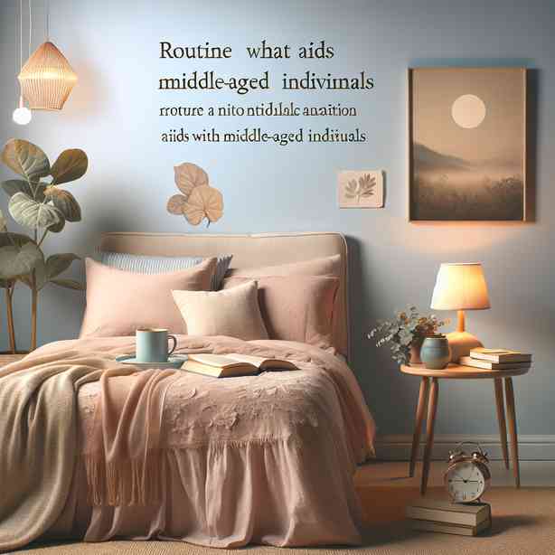 중년 불면증 완화에 도움되는 수면 루틴