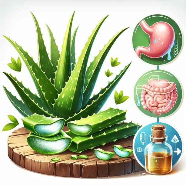 알로에 효능, 장 청소와 피부 진정 효과