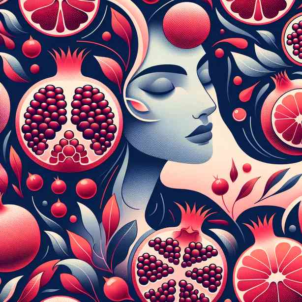 석류 효능, 여성 호르몬 균형과 피부 탄력 유지