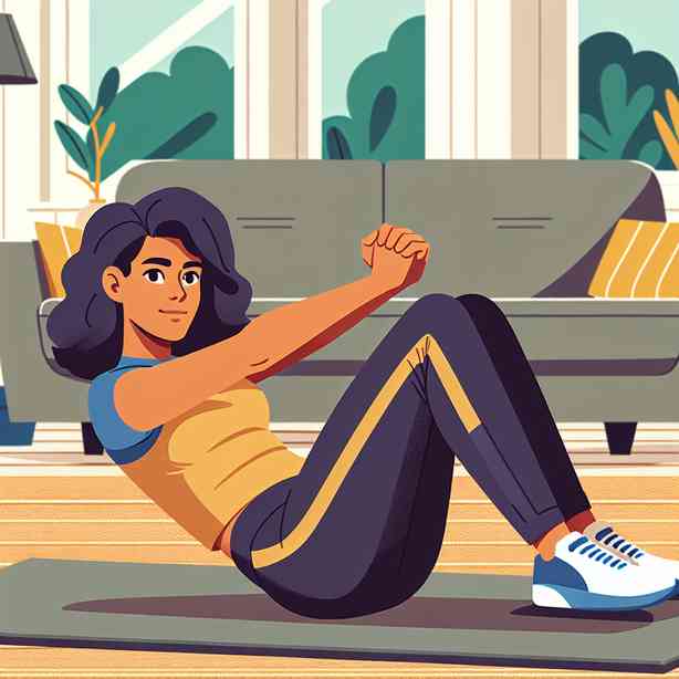 크런치 루틴으로 집에서도 복근 만들기 쉬운 방법