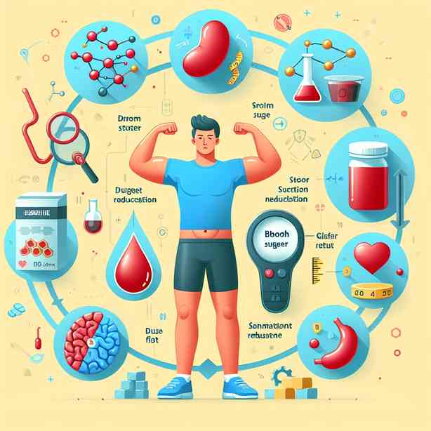 베르베린 효능, 혈당 조절과 체지방 감소 효과