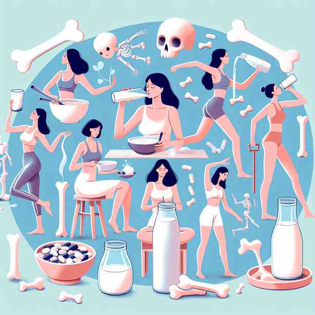 여성 골다공증 예방을 위한 칼슘 섭취 가이드