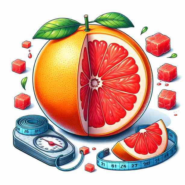 자몽 효능, 지방 분해와 체중 감량 효과