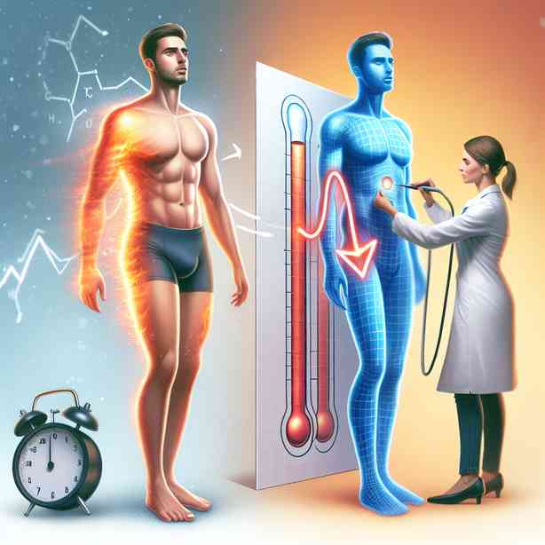 살이 빠지는 순간 체온이 달라지는 이유와 원리