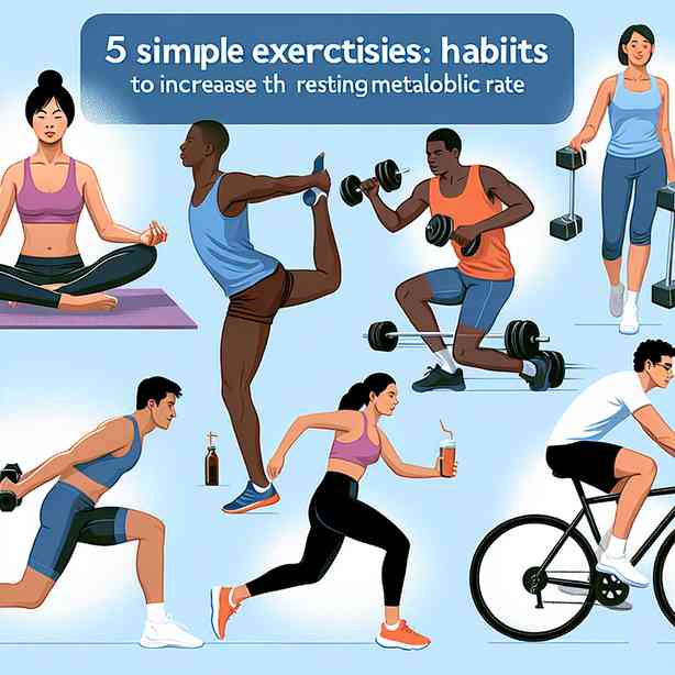 기초대사량 올리는 간단한 운동 습관 5가지 기초대사량 올리는 간단한 운동 습관 5가지