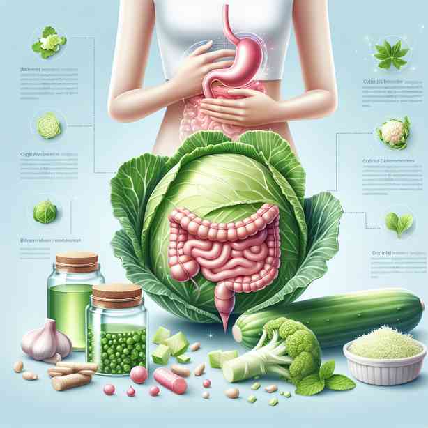 양배추 효능, 위염 완화와 소화기 건강 회복