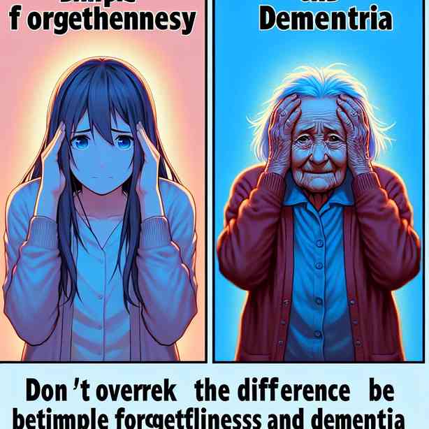 건망증과 치매 차이, 단순한 건망증으로 넘기면 안 돼요 건망증과 치매 차이, 단순한 건망증으로 넘기면 안 돼요