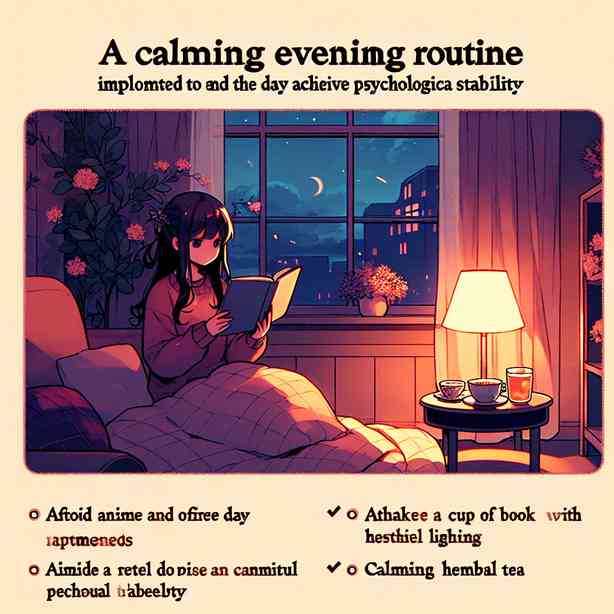 하루를 정리하는 저녁 루틴으로 심리 안정 얻기 하루를 정리하는 저녁 루틴으로 심리 안정 얻기